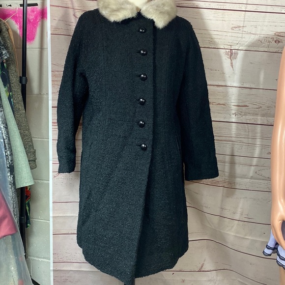 Monteselli vintage 1950 Pure wool made in England coat - Picture 4 of 8